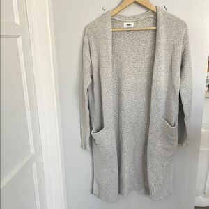 ❤️Old Navy Gray Knit Cardigan Sweater women Xs